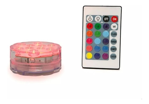 Pack X4 Luz Led Pileta Flotante Rgb Jacuzzi Con Control