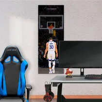 Comprar Cuadro Grande 30x80 Cm Nba Basquet Stephen Curry