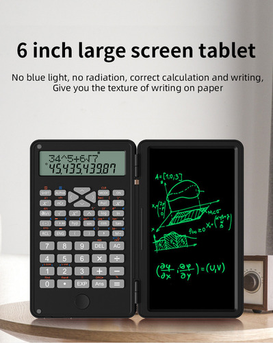 Jidihu Calculadora Científica De 4 Peças Com Tablet Lcd