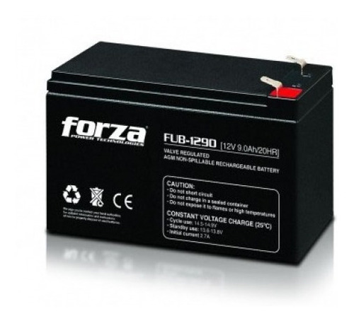 Bateria Forza Fub-1290 De 12v 9 Ah Ups Cerca Alarma Juguete