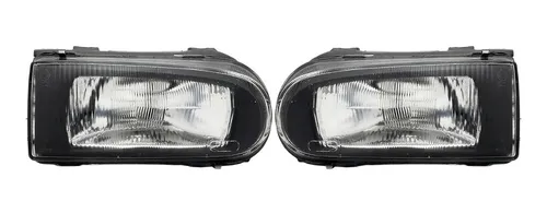 Juego Par Focos Delanteros Vw Gol Ab9 G2 1995 1996 Tuning