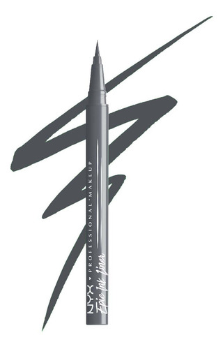 Delineador Líquido De Ojos Epic Ink Liner Matte De Nyx Stone Washed Mate