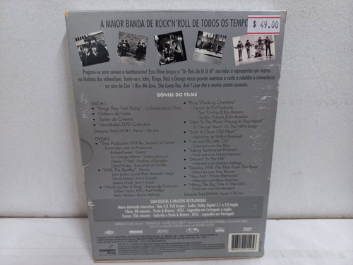 Dvd The Beatles A Hard Day's Nigth- Os Reis Do Iê Iê Iê (Usado)