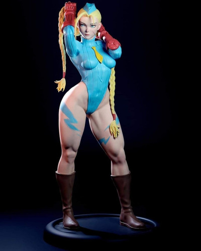  Archivo Stl Impresión 3d - Street Fighter Cammy Soldier 2 V