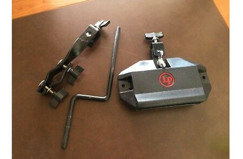 Latin Percussion Jam Block Negro + Clamp Mod Lp1208k