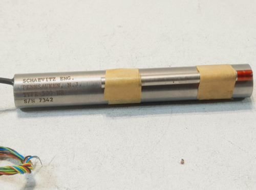 Schaevitz Linear Displacement Sensor 02560394-00 Hr 500 Ttv