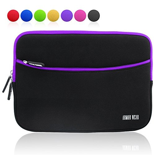 Funda Para Tablet  Galaxy / iPad / Kind 10.1 Negro / Violeta