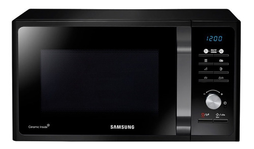 Microondas Samsung  C/grill De Interior 23l Black