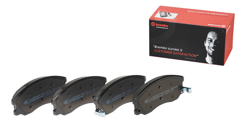 Balatas Delanteras Oe: 810774 Pontiac P10003 Brembo