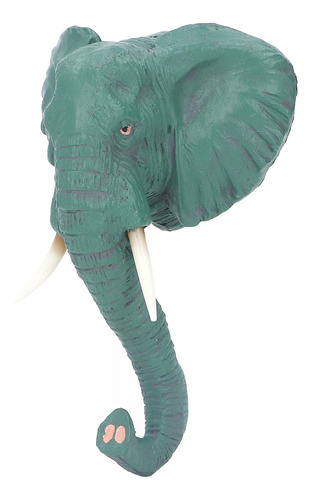 Gancho De Pared Simple Con Cabeza De Elefante, Estilo Retro