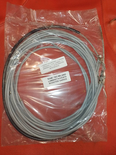 Juego De Cables Siambretta 125 Siam 125