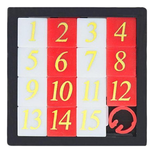 2 Rompecabezas De Números Deslizantes, Juego De