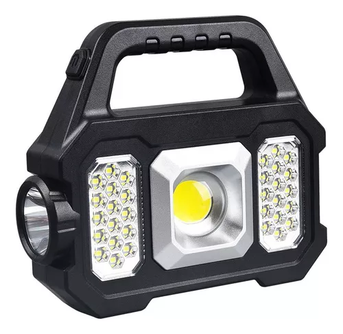 Comprar Linterna frontal LED portátil impermeable COB lámpara para cabeza  recargable por USB 18650 luz de trabajo con imán linterna de pesca