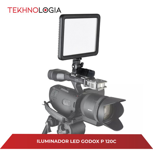 Iluminador Led Godox P 120c Con Dimmer Y Tripode 1,8 Mts