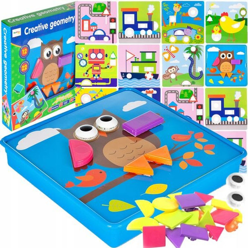 Juego Botón Puzle Encaje Button Idea Motricidad Fina