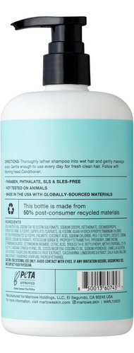 Marlowe. X Danny Duncan No. 069 Morning Head Shampoo 15 Fl O