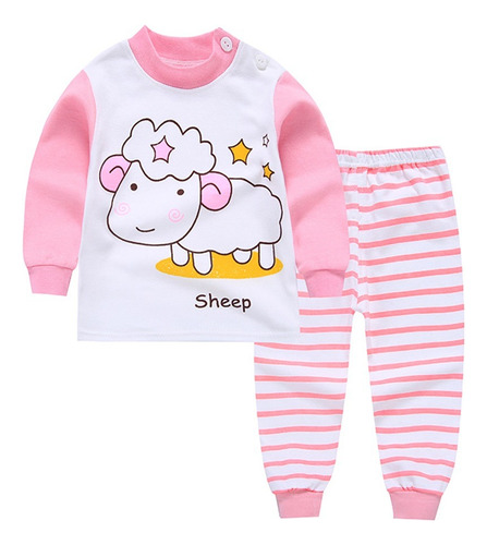 Conjunto Pijama Para Niñas De 1 A 5 Años  Gran Oferta 