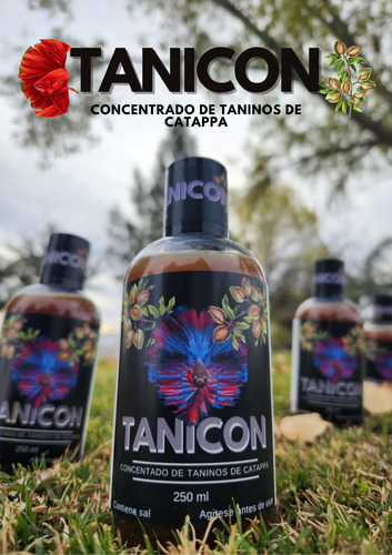 Concentrado De Taninos De Hoja De Almendro, Tanicon, 250ml.