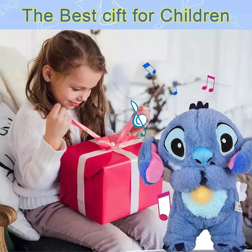 Juguete De Stitch Que Respira Y Alivia La Ansiedad Con