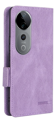 Funda De Cuero Con Cierre Magnético Para Vivo