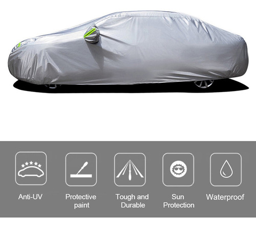 ! Funda Para Coche Sedán Impermeable Para Todo Tipo De