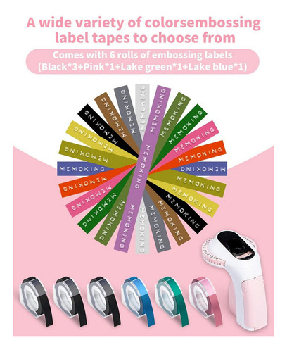 Impresora De Etiquetas En Relieve 3d Embossing Label Maker E