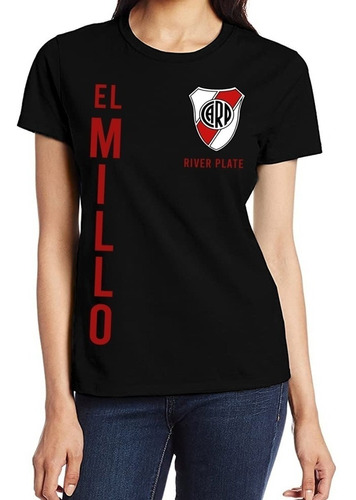 Polera Estampada River Plate Dama