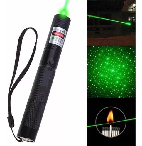 Puntero Laser Verde Astronomico Bateria 5000mw Recargable