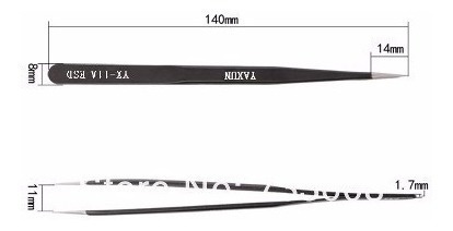 Pinza Recta Yaxun 11esd Celular Computacion Electronica C/u