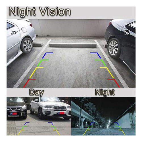 Cámara Retrovisora Trasera De 4 Led Para C2 C3 Peu