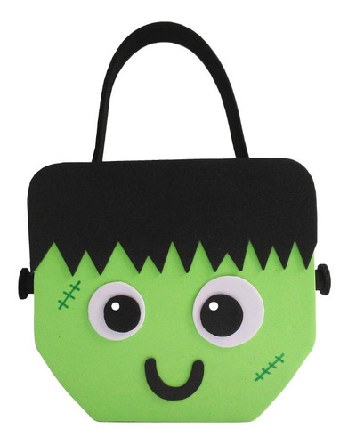 Frankenstein Halloween Bolsita Golosinera  Premiun X2u