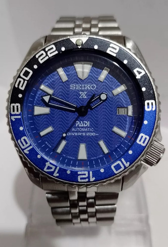 Reloj Seiko Prospex Padi Diver's Automático 200m No Rolex 