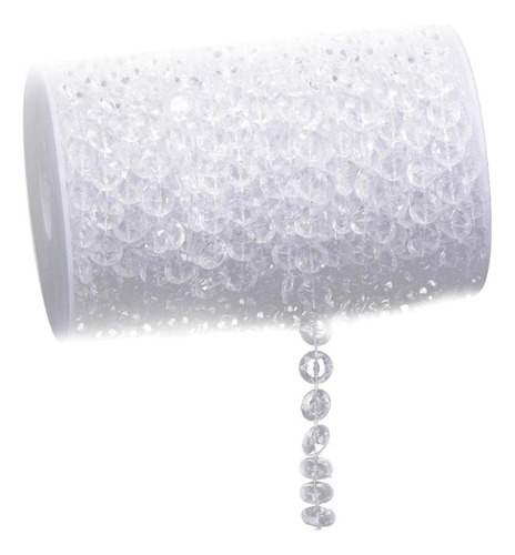 Para Nihay 30 Metros/rolo De Contas De Vidro Lustre T