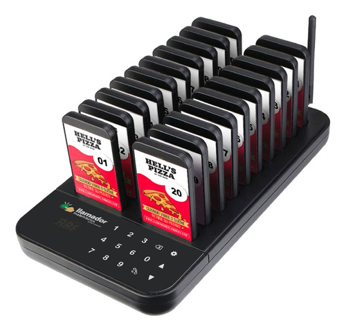 Llamadores Localizadores Pager Gastronomia X 20 Beeper