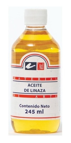 Aceite De Linaza Atl Medio Oleo, Frasco 245ml