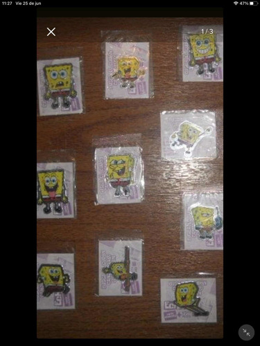 Lote De 90  Estampas Diferentes De Bob Esponja  ( Gamesa )