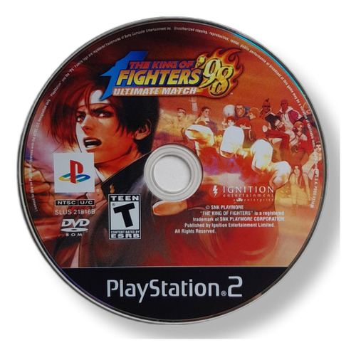 The King Of Fighters 98 Ultimate Match Ps2 (solo Disco) (Reacondicionado)