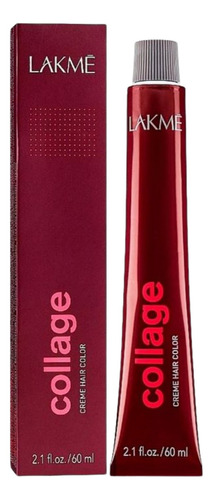 Tintura Collage Lakme Sin Ppd X60gr Peluqueria Coloración C Tono 7/34