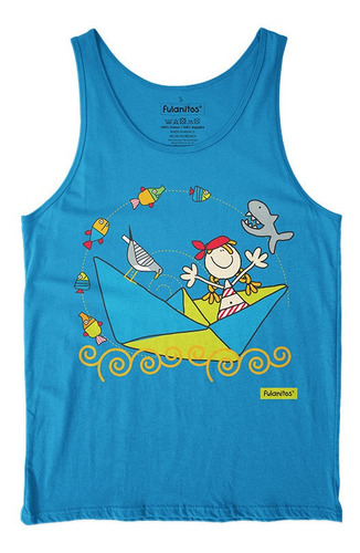 Tank Top Infantil Fulanitos,  Ship Adventure