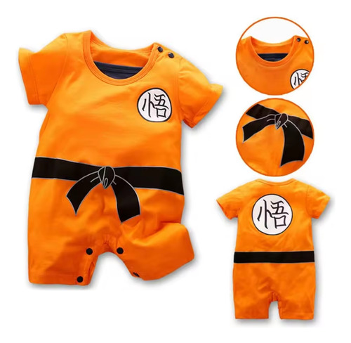 Mameluco Bebé Anime Talla De 9-12 Meses.