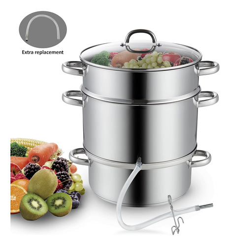 Extractor Y Vaporera Cooks Standard Classic Para Enlatar,...