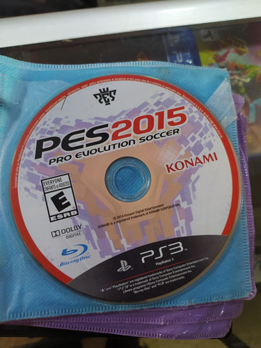 Pes 2015 - Ps3 Play Station 