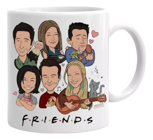 Mug Pocillo Taza Café Té Especial Friends Colección Regalo  