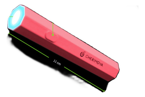 Mini Lampara Led/uv Para Uñas Portátil Recargable Cherimoya
