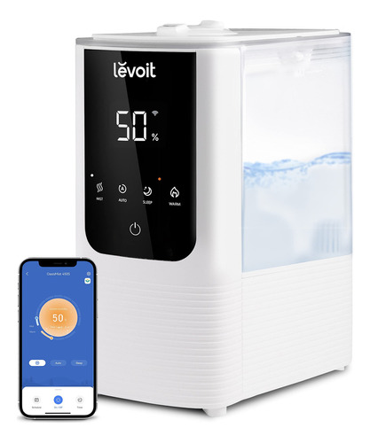 Levoit Humidificadores Warm & Cool Mist Para Dormitorio Top 