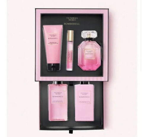 Victoria's Secret Cofre Bombshell Rosa Nuevo Original 