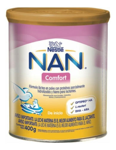 Nan Comfort 400g - Farmacias Paris