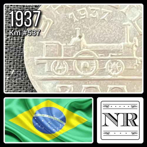 Brasil - 200 Reis - Año 1937 - Km #537 - Mauá