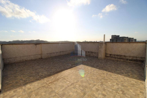 Imagem 1 de 25 de Cobertura Com 2 Dormitórios (1 Suíte) À Venda, 105 M² Por R$ 340.000 - Vila Nossa Senhora Das Vitórias - Mauá/sp - Co0109