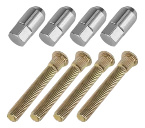 Set Birlos Y Tuerca Para Polaris Rzr 570 800 900 2008 - 2020